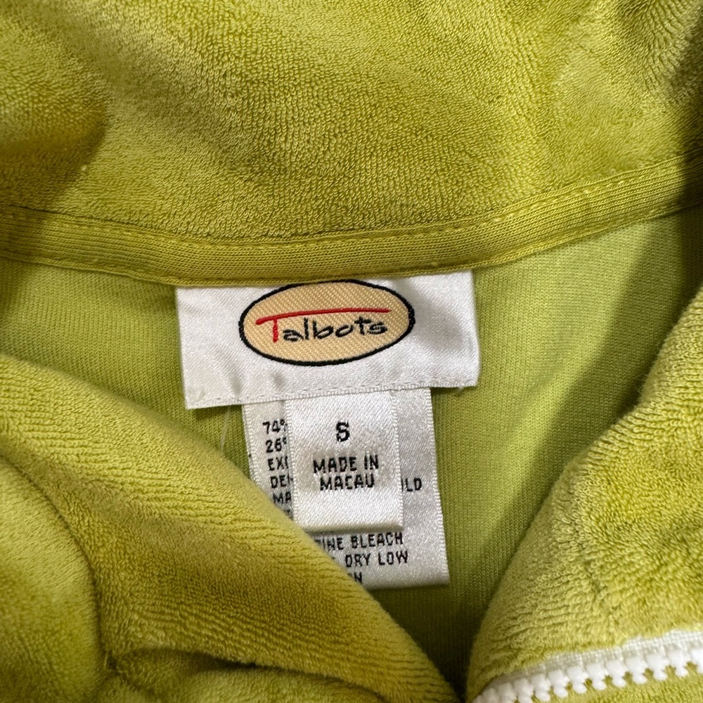 Talbots Lime Green lounge set - Picture 2 of 4